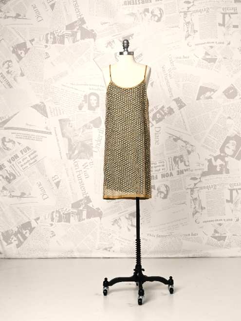 Dvf - Gold Collection Tank Dress - Dvf Vintage by Diane Von Furstenberg in Size: 2