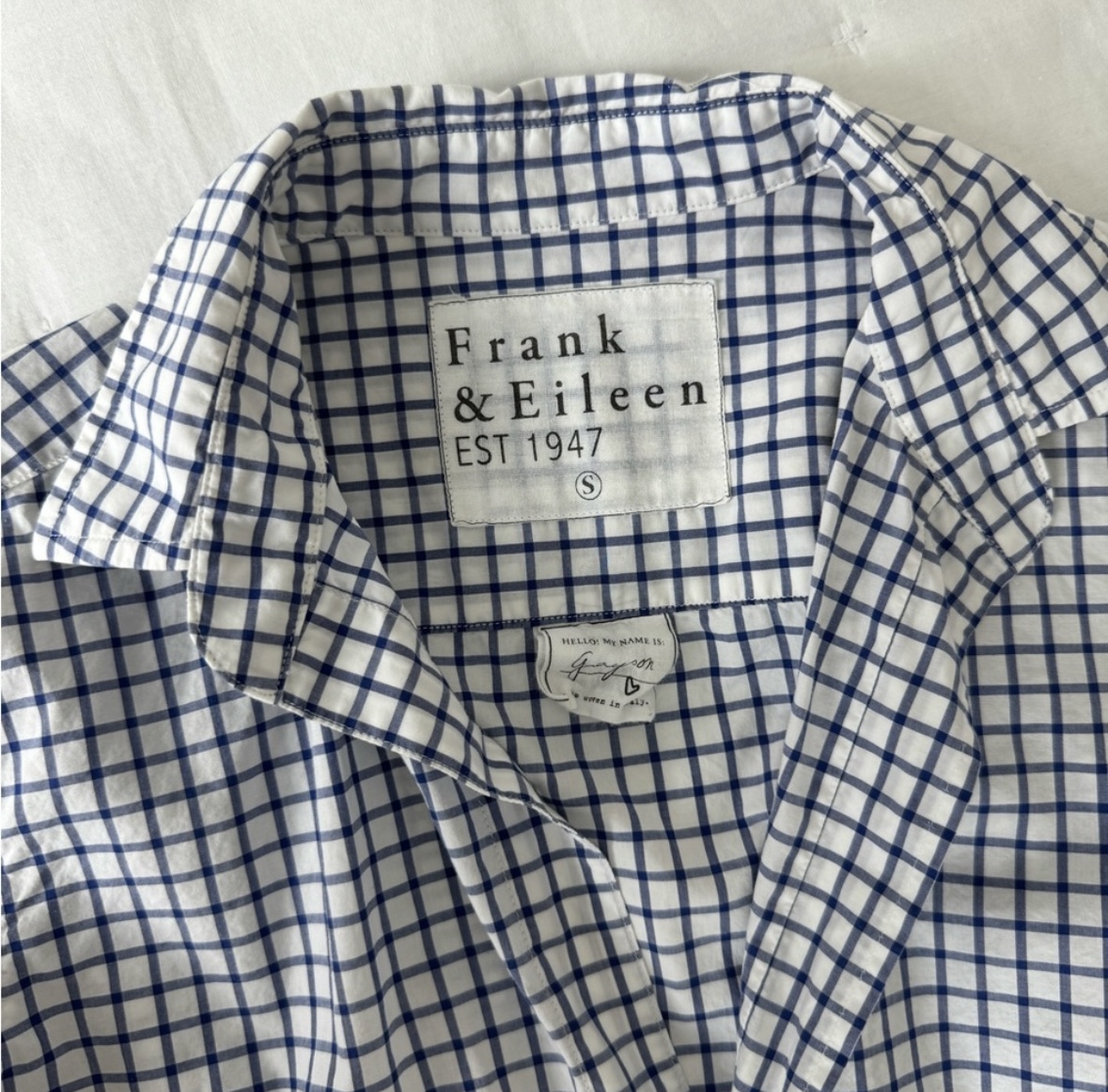 ☆Frank&Eileen☆フランク&アイリーン Grayson シャツ