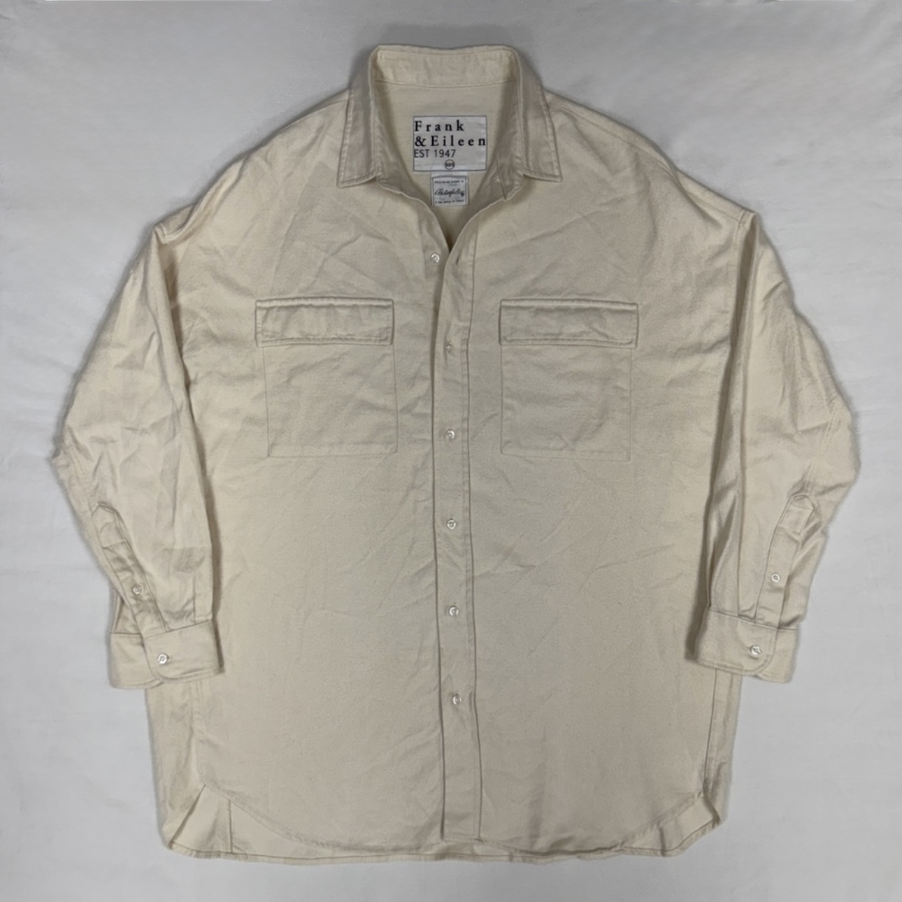 McLoghlin, Utility Shirt, Cream – ReLoved by Frank & Eileen