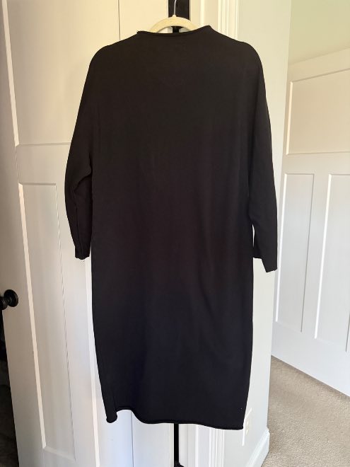 Isabelle, Funnel Neck Dress, Black – ReLoved by Frank & Eileen