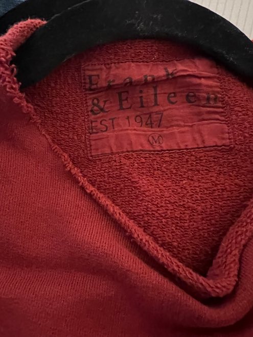 Izzie, Sweatshirt Party Dress, Red – ReLoved by Frank & Eileen