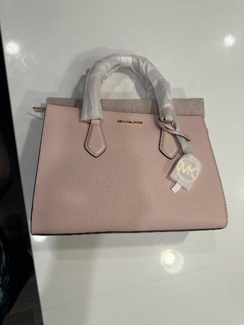 Edith Small Saffiano Leather Satchel