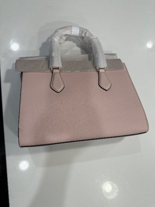 Edith Small Saffiano Leather Satchel