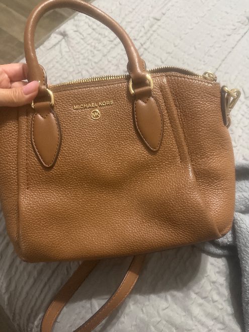 Sienna Medium Pebbled Leather Satchel