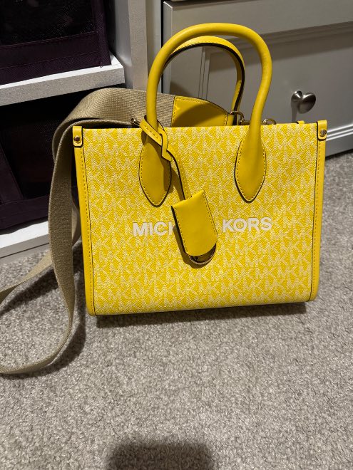 Mirella Small Signature Logo Crossbody Bag